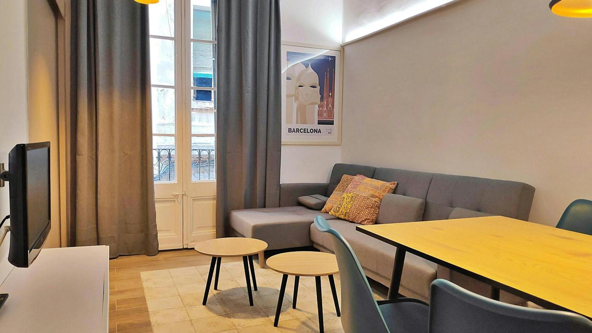Ferienwohnung Sant Antoni 3 - Downtown Barcelona. Modern Exterior foto