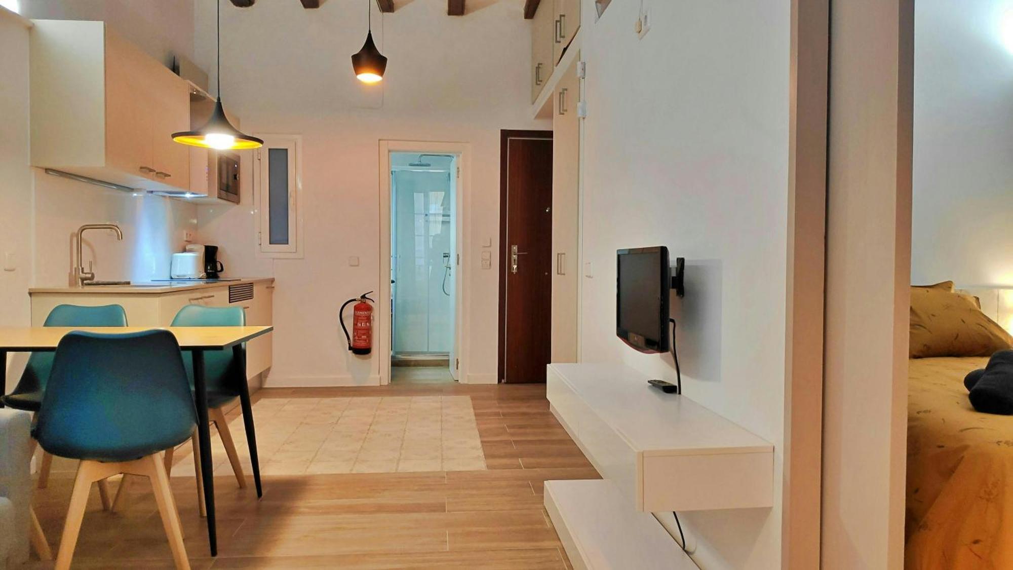 Ferienwohnung Sant Antoni 3 - Downtown Barcelona. Modern Exterior foto