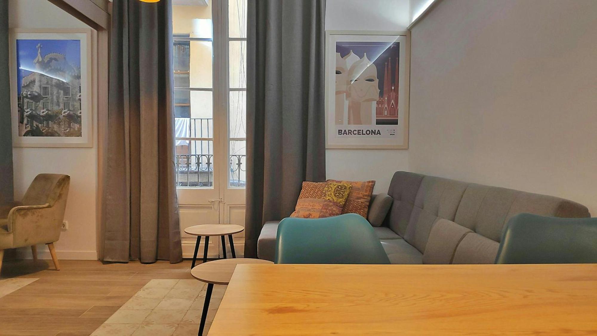 Ferienwohnung Sant Antoni 3 - Downtown Barcelona. Modern Exterior foto